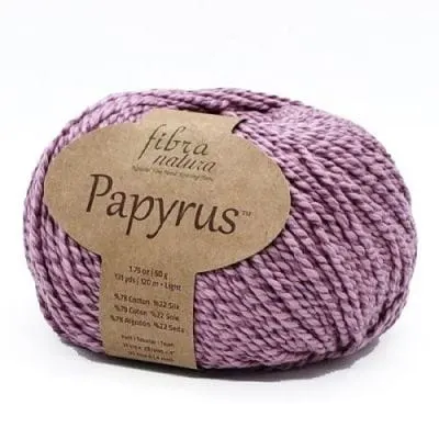 Włóczka Fibra Natura Papyrus 11 - ametyst