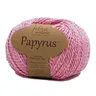 Włóczka Fibra Natura Papyrus 07 - ciemny różowy