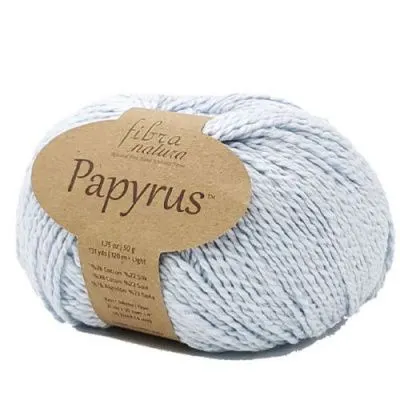 Włóczka Fibra Natura Papyrus 13 - błękitny