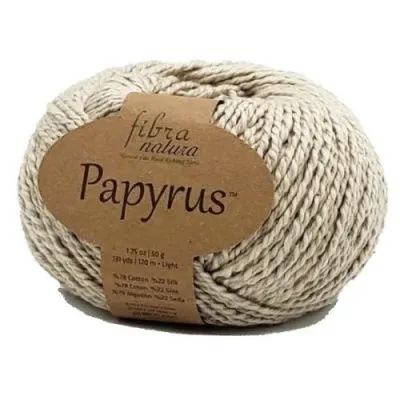 Włóczka Fibra Natura Papyrus 22 - lniany