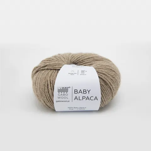Włóczka GABO WOOL Baby Alpaca 282 - beż
