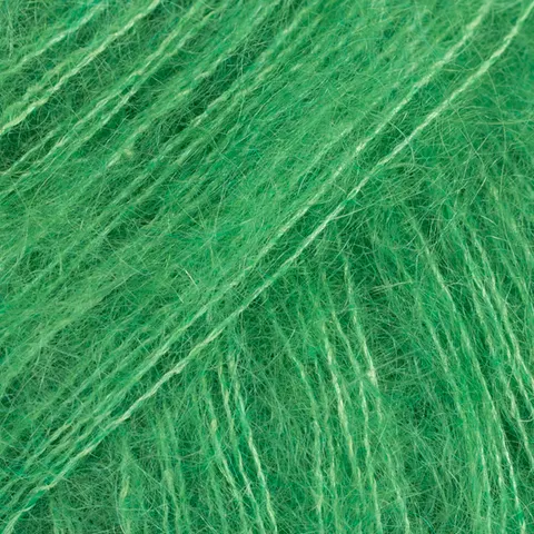 Włóczka DROPS Kid-Silk 48 - papuzia zieleń