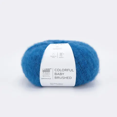 GABO WOOL Colorful Baby Brushed 7600 - kobalt