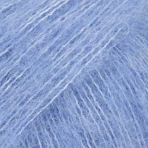Włóczka DROPS Brushed Alpaca Silk 28 - pacyficzny błękit