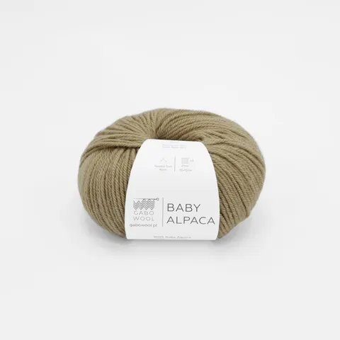 Włóczka GABO WOOL Baby Alpaca 1152 - orzech