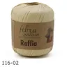 Przędza Fibra Natura Raffia 02 - pszeniczny