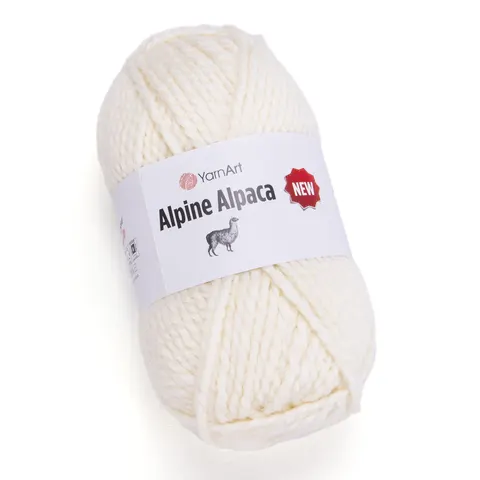 Włóczka YarnArt Alpine Alpaca New 1433 - ecru