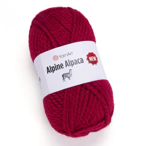 Włóczka YarnArt Alpine Alpaca New 1434 - czerwony