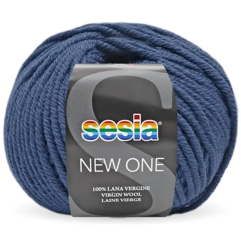 SESIA New One 0884 - ciemny dżins