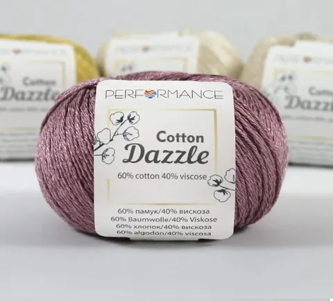 Włóczka PERFORMANCE Cotton Dazzle 2119 - wrzos