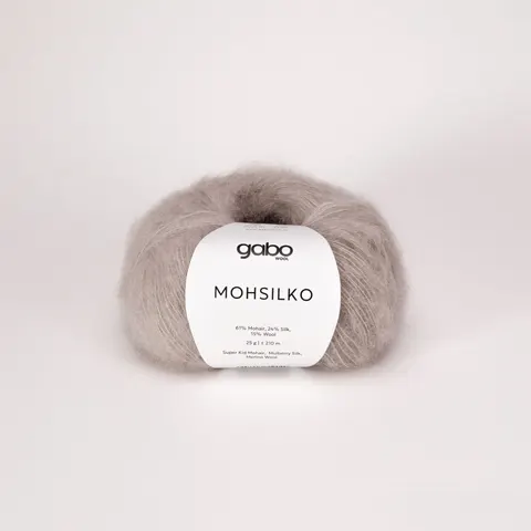 Włóczka GABO WOOL Mohsilko 4218 - owsiankowy pył