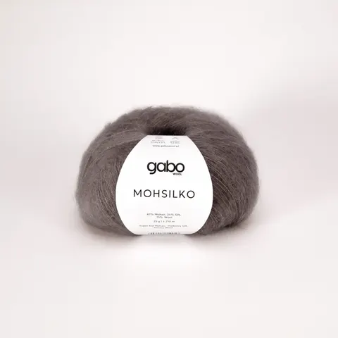 Włóczka GABO WOOL Mohsilko 4308 - ziemisty brąz