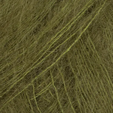Włóczka DROPS Kid-Silk 66 - ciemna oliwka
