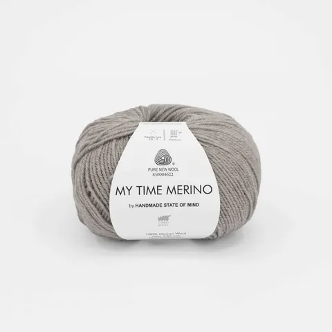 Włóczka GABO WOOL My Time Merino 9218 - owsiankowy pył
