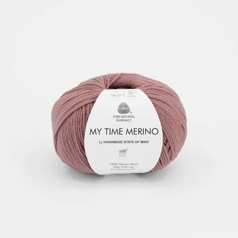 Włóczka GABO WOOL My Time Merino 9591 - pudrowy róż