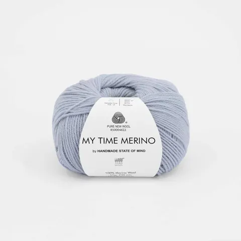 Włóczka GABO WOOL My Time Merino 9442 - niebieski kryształ