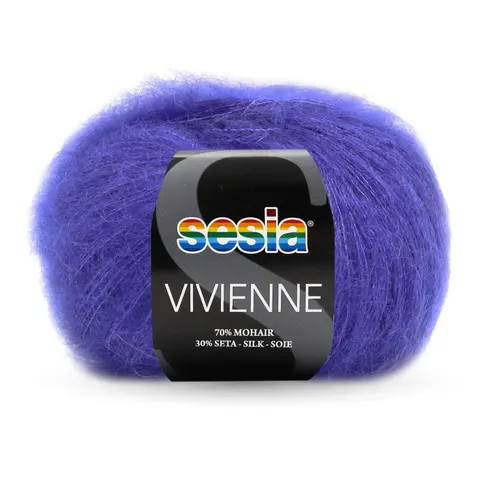 Włóczka SESIA Vivienne 5908 - intensywny fiolet
