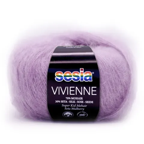 Włóczka SESIA Vivienne 4699 - lawenda