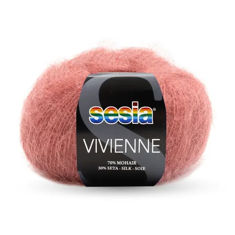 Włóczka SESIA Vivienne 5026 - róża pustyni