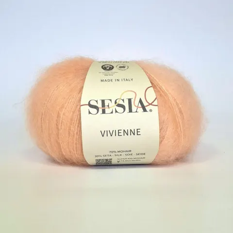 Włóczka SESIA Vivienne 5045 - brzoskwinia