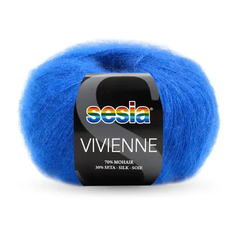 Włóczka SESIA Vivienne 4508 - kobaltowy