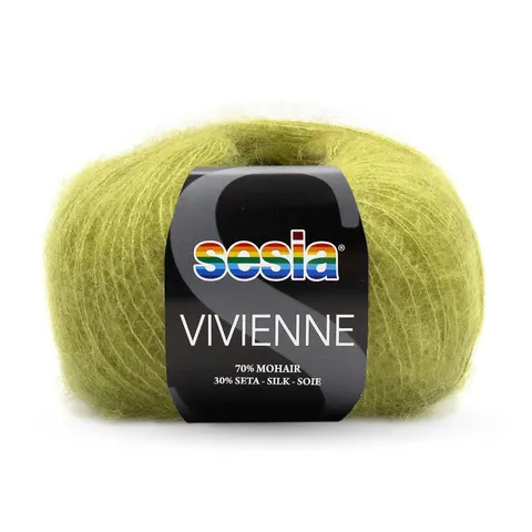 Włóczka SESIA Vivienne 1820 - ciemna pistacja