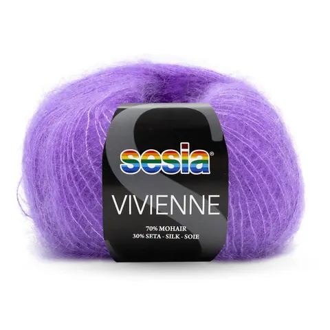 Włóczka SESIA Vivienne 2400 - fioletowy