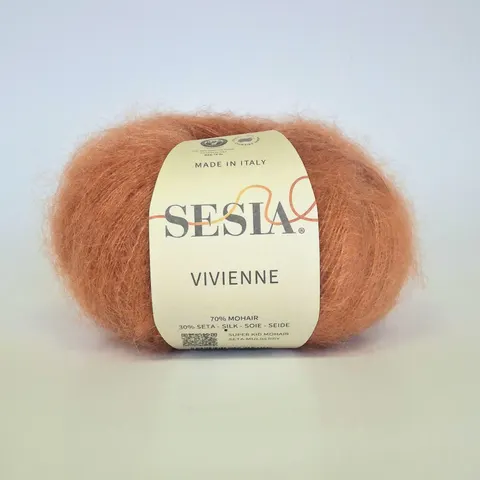 Włóczka SESIA Vivienne 1322 - rdza