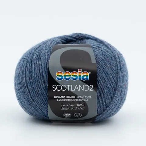 Włóczka SESIA Scotland 2 1641 - denim