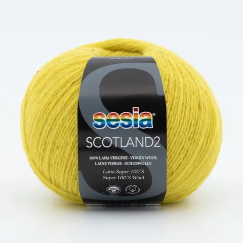 Włóczka SESIA Scotland 2 3482 - musztarda