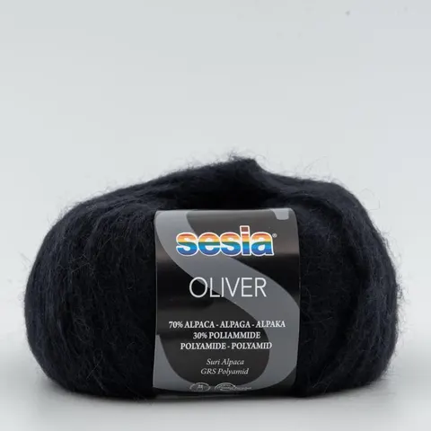 Włóczka SESIA Oliver 0067 - czarny