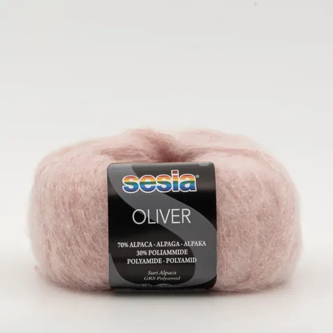 Włóczka SESIA Oliver 0160 - pudrowy róż