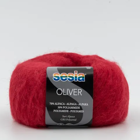 Włóczka SESIA Oliver 1559 - czerwony