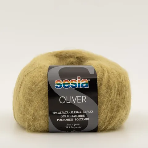 Włóczka SESIA Oliver 4526 - oliwa