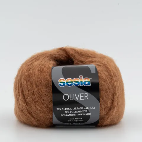 Włóczka SESIA Oliver 5924 - orzechowy