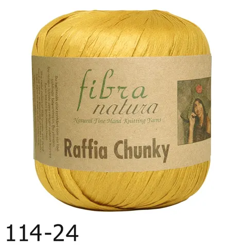 Przędza Fibra Natura Raffia Chunky 24 - zboże