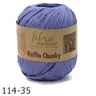 Przędza Fibra Natura Raffia Chunky 35 - ciemny niebieski