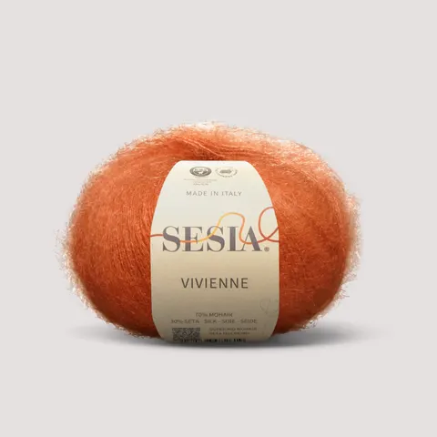 Włóczka SESIA Vivienne 1767 - cegła