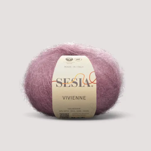 Włóczka SESIA Vivienne 4948 - malwa