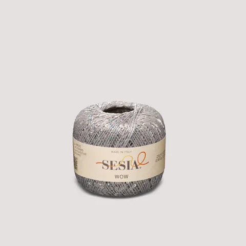 Włóczka SESIA Wow 8463 - szary