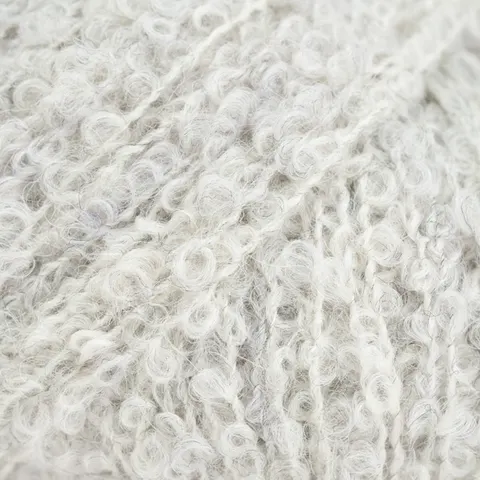 Włóczka DROPS Alpaca Bouclé mix 8907 - szary kryształ