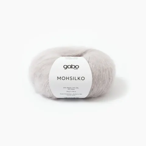 Włóczka GABO WOOL Mohsilko 4751 - poranna mgła