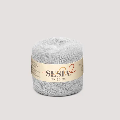 Włóczka SESIA Finissimo 0051 - biały