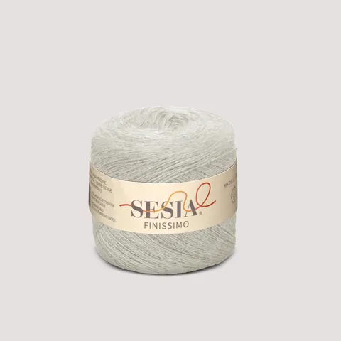 Włóczka SESIA Finissimo 0207 - śmietanka