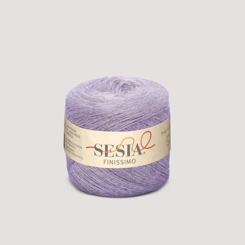 Włóczka SESIA Finissimo 4884 - liliowy