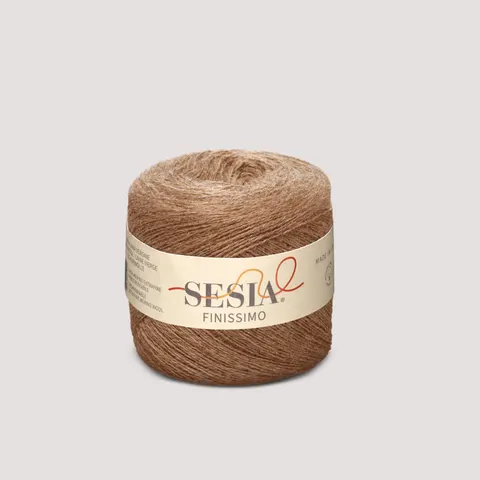 Włóczka SESIA Finissimo 4945 - camel