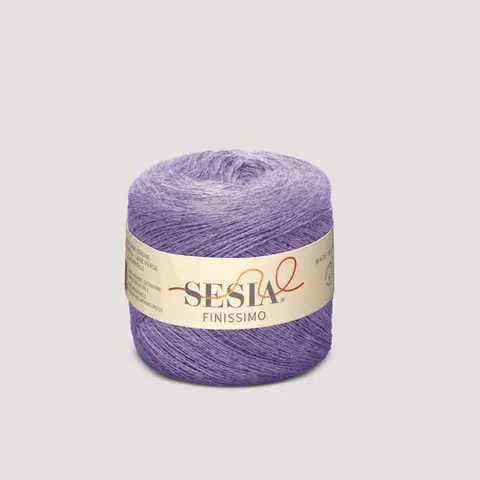 Włóczka SESIA Finissimo 4953 - fioletowy