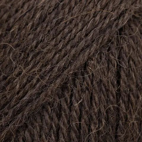 Włóczka DROPS Alpaca mix 9051 - czarna kawa