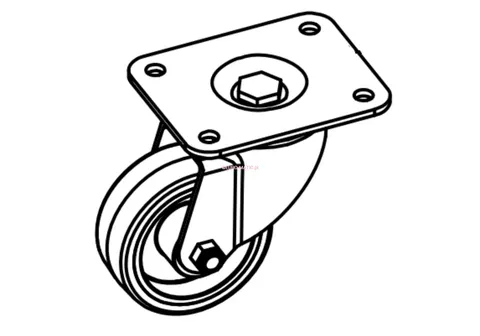 Koło skrętne Numatic 206728 do szorowarek bateryjnych TTB