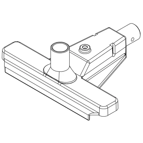 Korpus ssawy Numatic 229296 do szorowarek bateryjnych TTB i kablowych TT